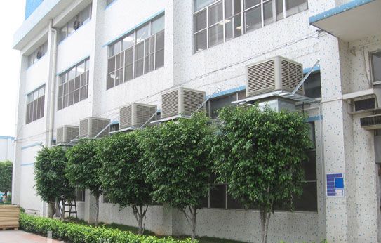 廣東華興玻璃有限公司-環保空調降溫工程